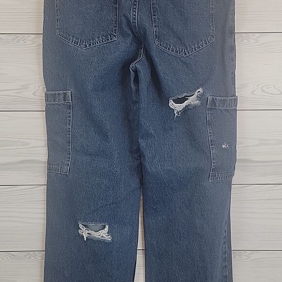 Divided destructed carpenter jeans Size 6 - Picture 8 of 16